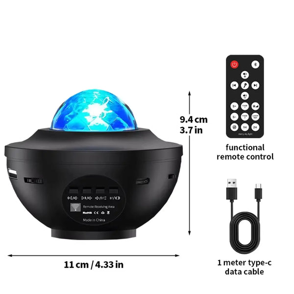 Galaxy Ocean Light Projector