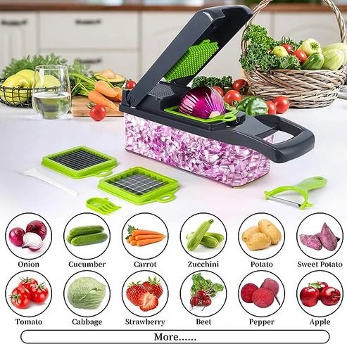  Vegetable Cutter and Slicer